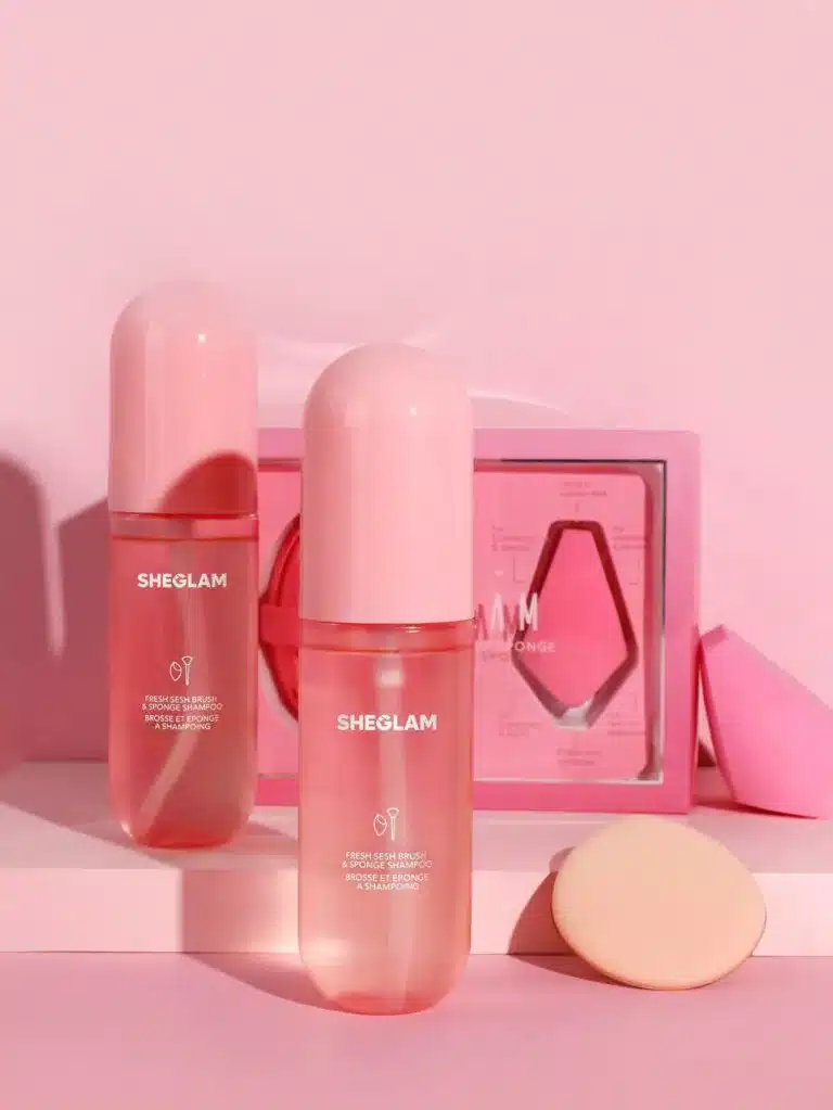 FRESH-SESH-BRUSH-SPONGE-SHAMPOO-PINK8-768x1023 شامپو مخصوص براش و اسفنج شیگلم - Image 3