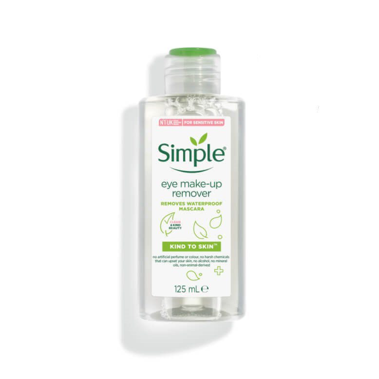 Inkedsimple-eye-makeup-remover-2_LI پاک کننده آرایش چشم سیمپل Simple Eye Makeup Remover125میل - Image 1