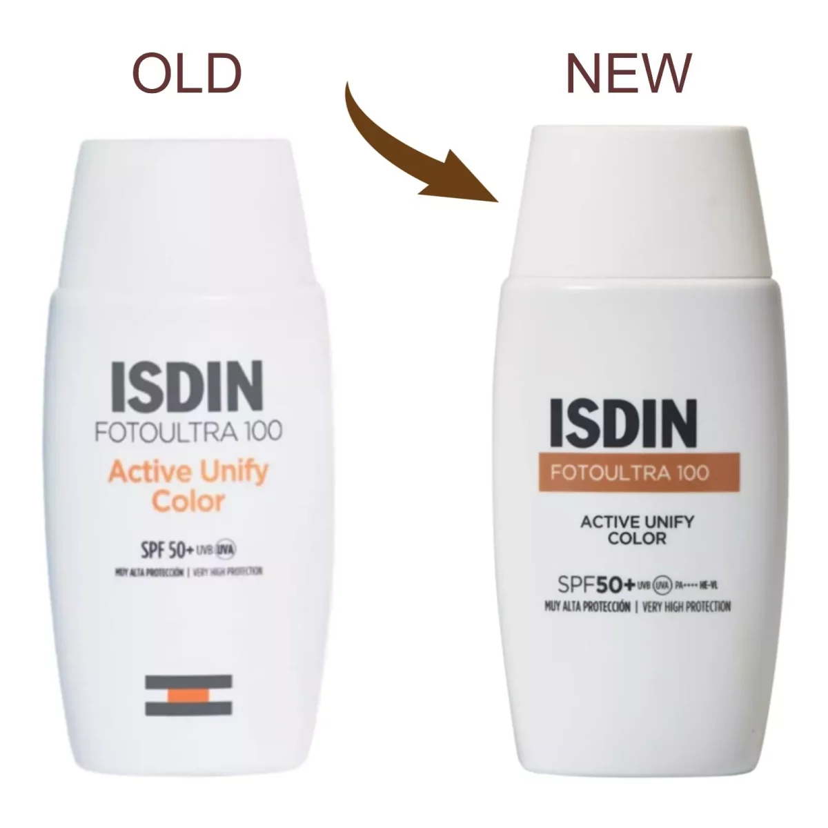 ضد آفتاب اکتیو یونیفای ایزدین رنگی 50 میل Active Unify ضد لک SPF 50 - Image 2