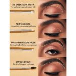 ست براش چشم شیگلم | SHEGLAM 101 EYE ESSENTIALS BRUSH SET - Image 2