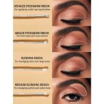 ست براش چشم شیگلم | SHEGLAM 101 EYE ESSENTIALS BRUSH SET - Image 3