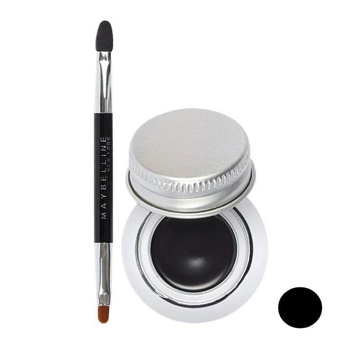 خط چشم ژله ای میبلین خط چشم ضد آب ژلی کاسه ای میبلین - مشکی Maybelline Eyeliner Lasting Drama Gel Eyeliner-Black - Image 1