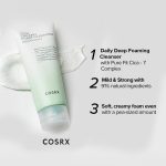 فوم شوینده کرمی ترمیم کننده و تسکین دهنده سیکا کوزارکس COSRX Pure Fit Cica Creamy Foam Cleanser - Image 3