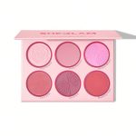 پالت رژگونه 6 رنگ شیگلم SHEGLAM مدل Floral Flush رنگ Blushing Bouquet