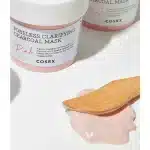ماسک ذغال منافذ پینک کوزارکس 110 میل COSRX Poreless Clarifying Charcoal Mask Pink - Image 4