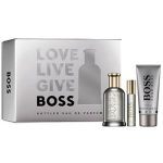 ست هدیه ادکلن مردانه هوگو باس (عطر 100 میل،عطر 10 میل، ژل دوش 100 میل)  HUGO BOSS Bottled Eau Parfum Boss