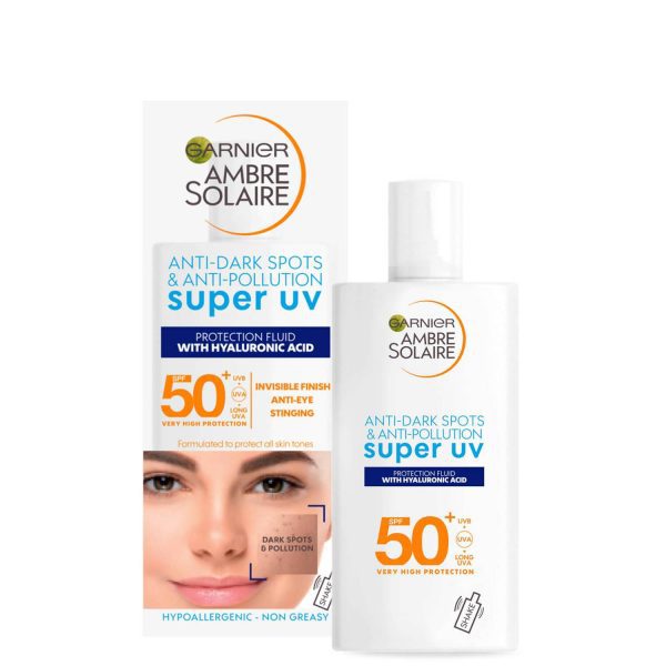 ضد آفتاب فلوئیدی گارنیر Garnier ضد لک سوپر یو وی super uv