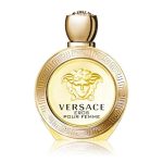 ست هدیه ادکلن زنانه ورساچه اروس طلایی (عطر 100 میل ،بادی لوشن 100 میل ،شاور ژل 100 میل) Versace Eros Pour Femme - Image 2