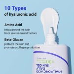 ضد آفتاب ژلی هیالورونیک اسید و تسکین دهنده ایزنتری  Isntree Hyaluronic Acid Daily Sun Gels SPF30 - Image 3