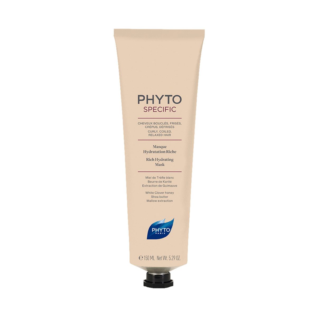 فیتو ماسک مرطوب کننده بسیار غنی / آبرسان و احیا کننده موهای آسیب دیده و شکننده 150 میل Phyto Phytokeratine Reparative Mask - Image 1