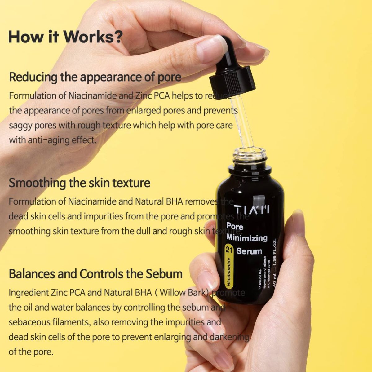 سرم نیاسینامید Pore Minimizing 21 تیام 40 میل - Image 2