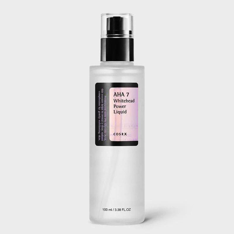 aha-7-whitehead-power-liquid-cosrx-official-1-min اسنس لایه بردار AHA 7 کوزارکس