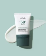 ضد آفتاب مرطوب کننده و تسکین دهنده آنوا ANUA Heartleaf Silky Moisture Sun Cream 50ml - Image 2
