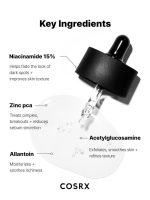 سرم نیاسینامید ۱۵ کوزارکس-COSRX The Niacinamide 15 Serum 20ml - Image 3
