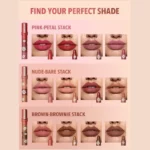 رژ لب مگا لیپ استیک شیگلم 4 طبقه Sheglam Mega Lip Stacks - Image 2