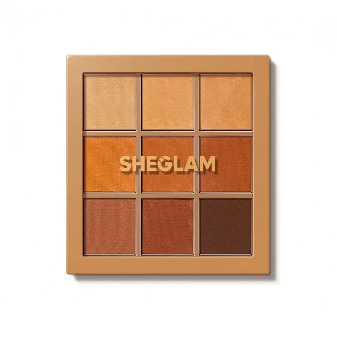 bf239881fccc1364e8d41246177f6bf3 پالت سایه چشم ناین تو فاین شیگلم مدل نومادیک Sheglam Nine To Fine Nomadic Palette - Image 1