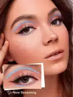 خط چشم رنگی شیگلم کالر کراش آبی Now Streaming Color Crush Liquid Eyeliner - Image 2
