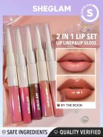 خط لب و لیپ گلاس دو طرفه شیگلم در 5 رنگ SHEGLAM Lip Rules - Image 3