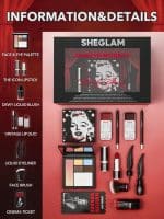 پک آرایشی مرلین مونرو شیگلم monroe X sheglam collection set - Image 5