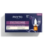 سرم فیتو ضد ریزش مدل فیتوسیان بانوان 87 درصد PHYTO PHYTOCYANE ANTI-HAIR LOSS VIAL SERUM FOR WOMEN 87%
