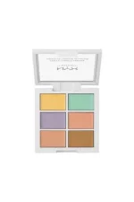پالت 6 رنگی اصلاح کننده رنگ پوست Color Correcting Palette حجم 1.5 میل نیکس NYX - Image 2