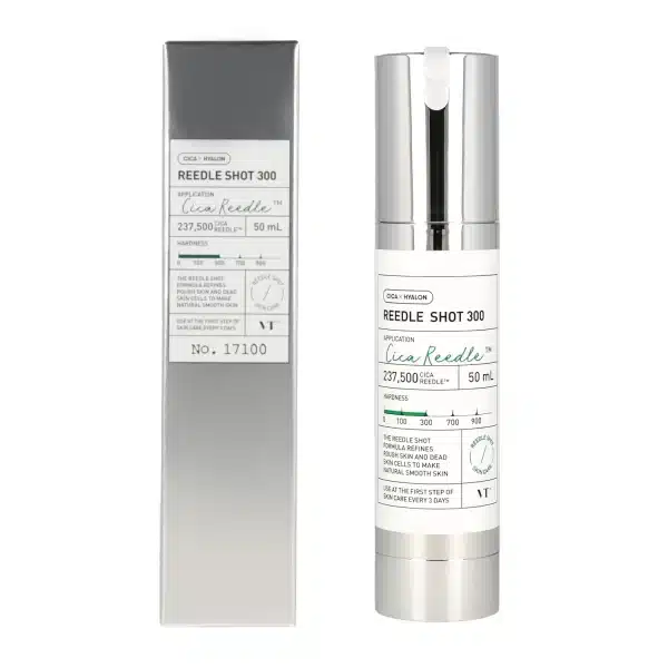 اسنس ترمیم کننده و تسکین دهنده ریدل شات 300 وی تی کازمتیک VT Cosmetics Reedle Shot 300