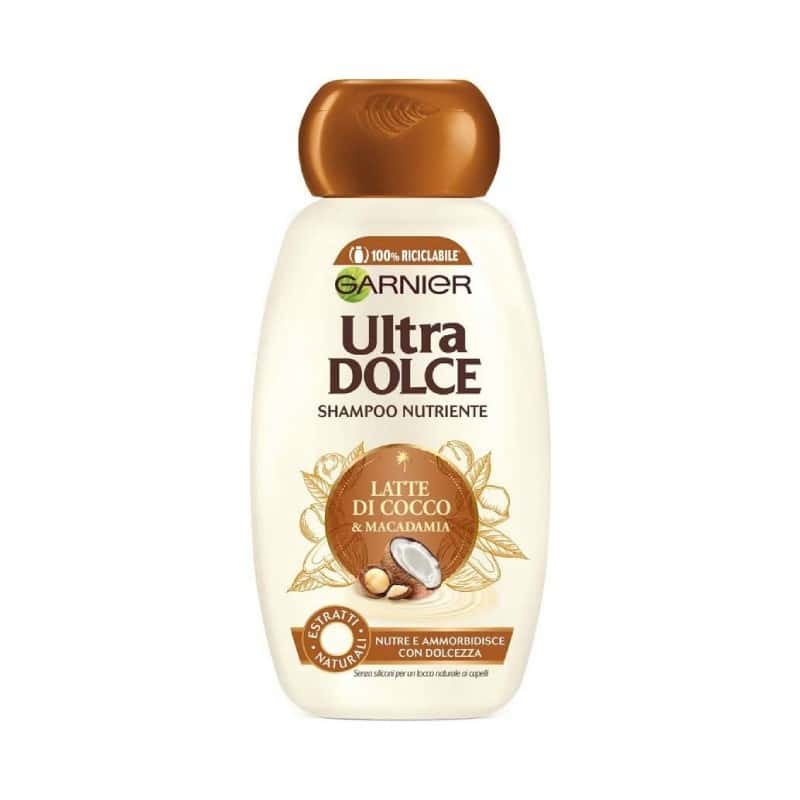 Garnier Ultra Dolce Nurient Shampoo Coconut Milk & Macadmia 250 Ml شامپو مغذی نارگیل و ماکادمیا گارنیر 300 میل GARNIER مدل ULTRA DOUX - Image 1