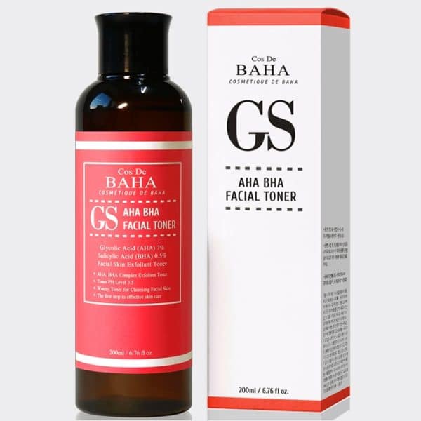 تونر لایه بردار و ضدجوش کاز دی باها مدل Cos De BAHA AHA BHA Facial Toner