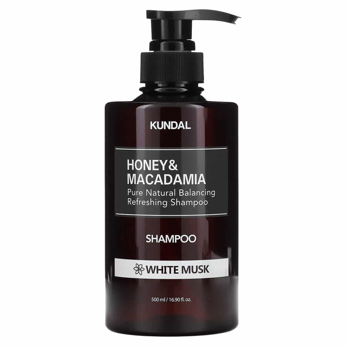 شامپو ماکادمیا کوندال مشک سفید KUNDAL KUNDAL SHAMPOO 500ml (WHITE MUSK) - Image 1