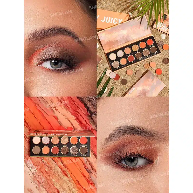 پالت-سایه-شیگلم-STAY-JUICY پالت سایه چشم متالیک استای جویسی شیگلم Stay Juicy Metallic eyeshadow Sheglam - Image 2
