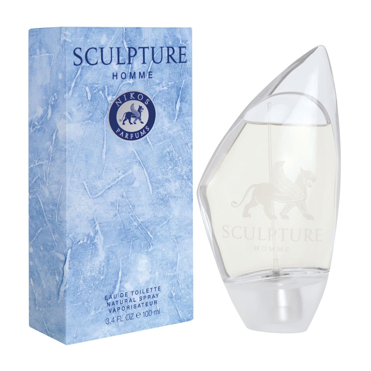 عطر ادکلن مردانه نیکوس اسکالپچر هوم 100 میل Nikos Sculpture Homme - Image 1