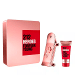 ست هدیه عطر ادکلن زنانه کارولینا هررا هیروز فوراور یانگ(ادوپرفیوم 90 میل، بادی لوشن 100 میل)  ۲۱۲ | Carolina Herrera 212 Heroes Forever Young