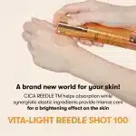 سرم ریدل شات ویتالایت 100 وی تی کازمتیک ضد لک و روشن کننده پوست VT Cosmetics Vita-Light Reedle Shot 100 - Image 3