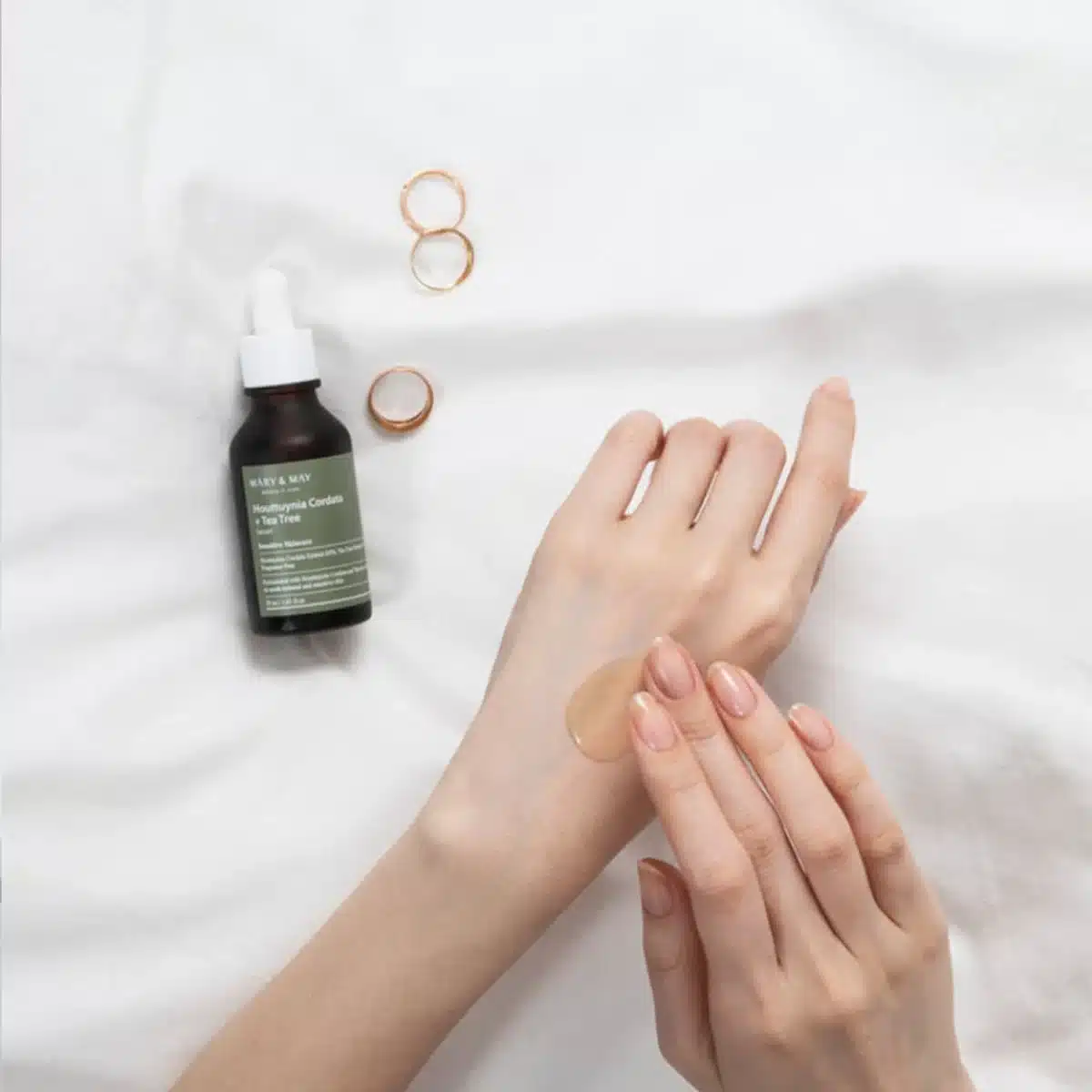 سرم منافذ درخت چای و هوتوینیا مری اند می 30 میل Mary&May – Houttuynia Cordata +Tea Tree Serum - Image 4