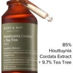 سرم منافذ درخت چای و هوتوینیا مری اند می 30 میل Mary&May – Houttuynia Cordata +Tea Tree Serum - Image 2
