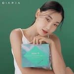 ماسک تقویت کننده تسکین دهنده عصاره درخت چای دیاپیا 4 عددی Deer Mask Sensitive Skin Tea Tree Green Tea Glow Elastic Brightening DIAPIA Glow D CICA Wrapping Mask 4pcs - Image 3