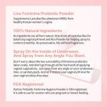 اسپری پودر بهداشتی بانوان پروبیوتیک دژوونت 7 گرم  VivaFlora dejuvent - Image 2