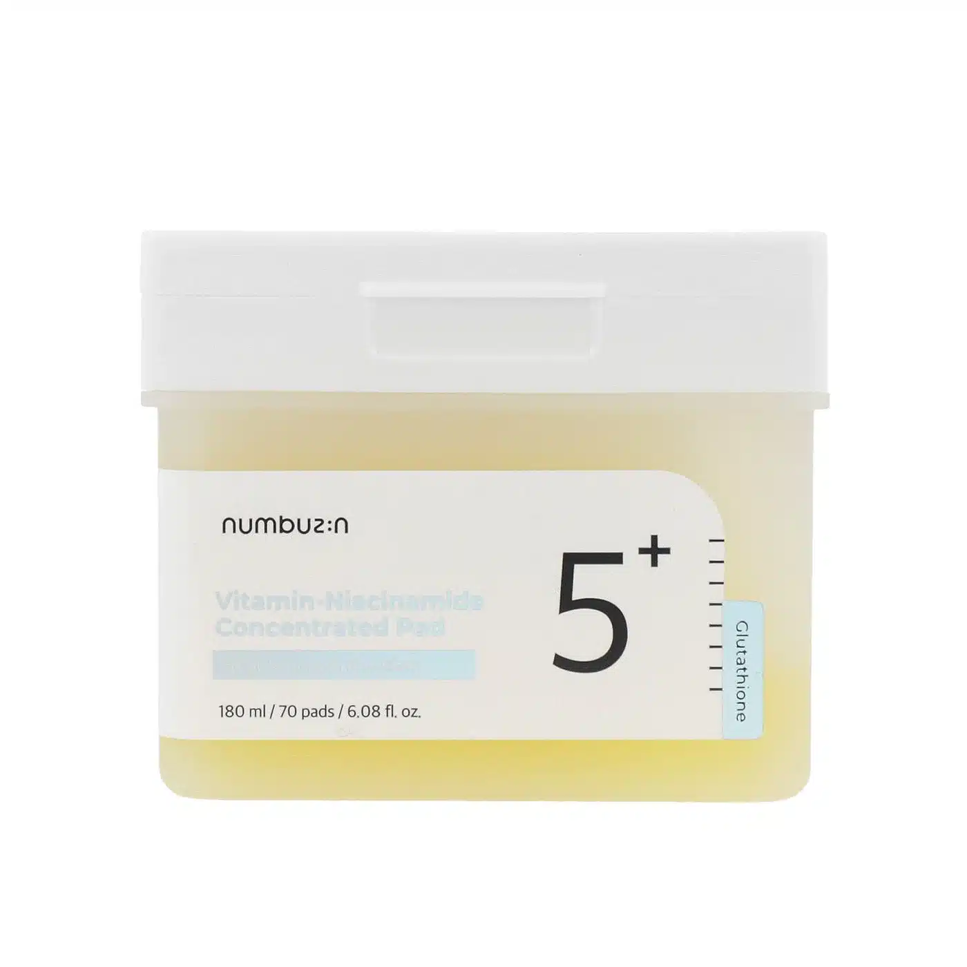8809652581781-1_1400x پد غلیظ نامبوزین شماره 5+ ویتامین نیاسینامید numbuzin No.5+ Vitamin Niacinamide Concentrated Pads (70pcs) - Image 1