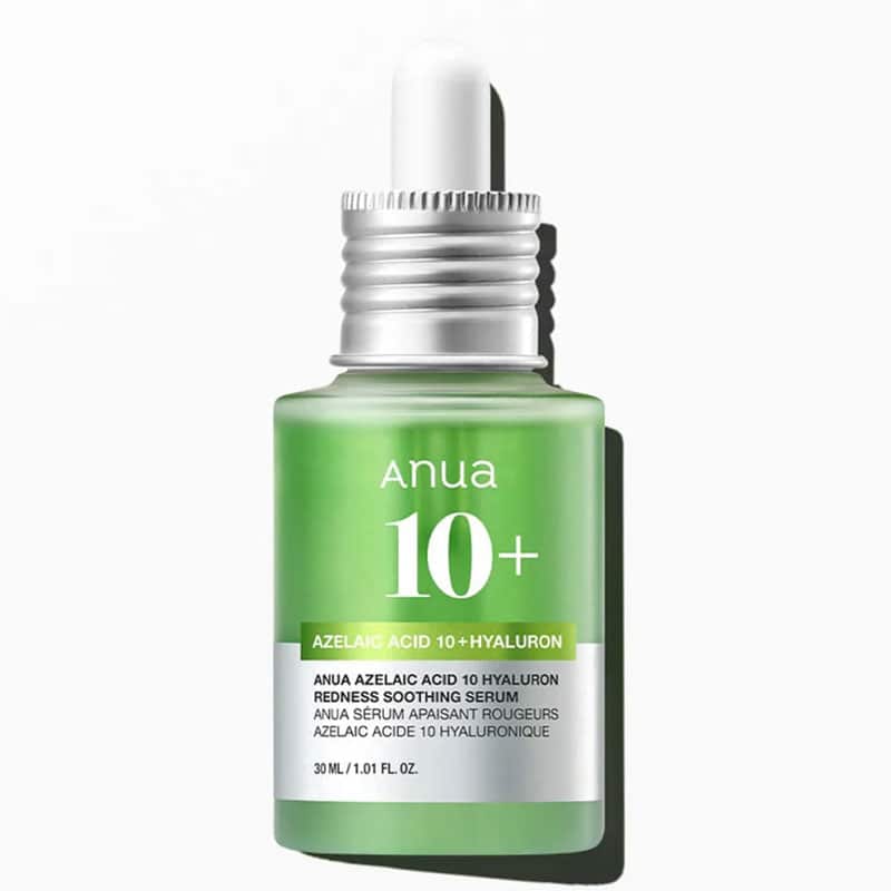 ANUA-Azelaic-Acid-10-Hyaluron-Redness-Soothing-Serum-30ml-3 سرم تسکین دهنده قرمزی آنوا آزلائیک اسید 10 هیالورون Anua Azelaic Acid 10 Hyaluron Soothing Serum - Image 1