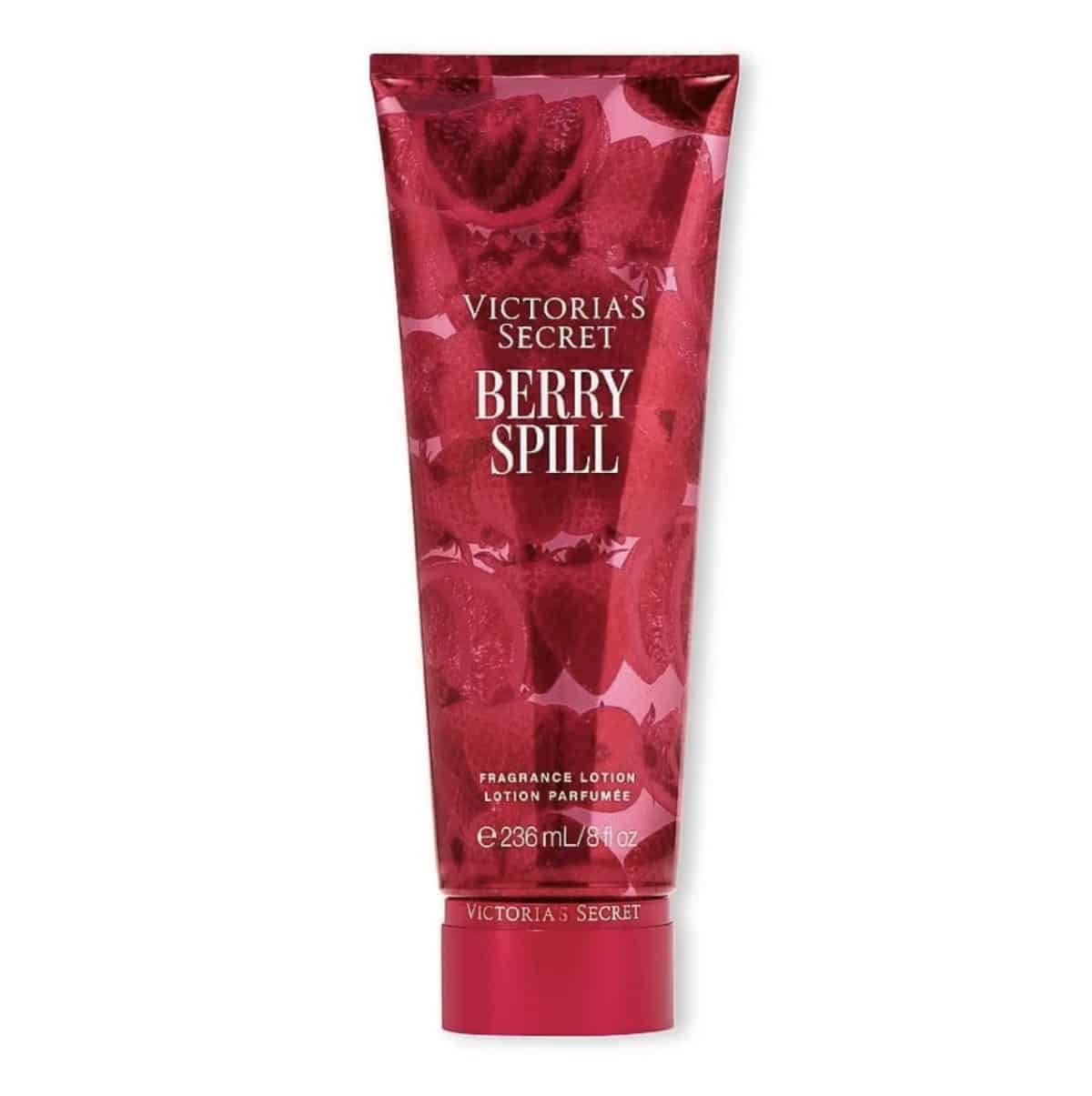 بادی لوشن ویکتوریا سکرت مرطوب کننده بری اسپیل 236 میل  Victoria's Secret Crema Corporal Berry Spill - Image 1