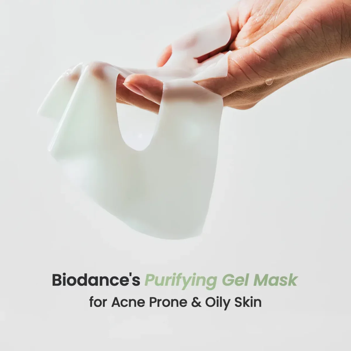 ماسک جلبک دریایی بایودنس (جدا شده از پک) تسکین دهنده و کنترل چربی پوست BIODANCE Refreshing Sea kelp Real Deep Mask - Image 3