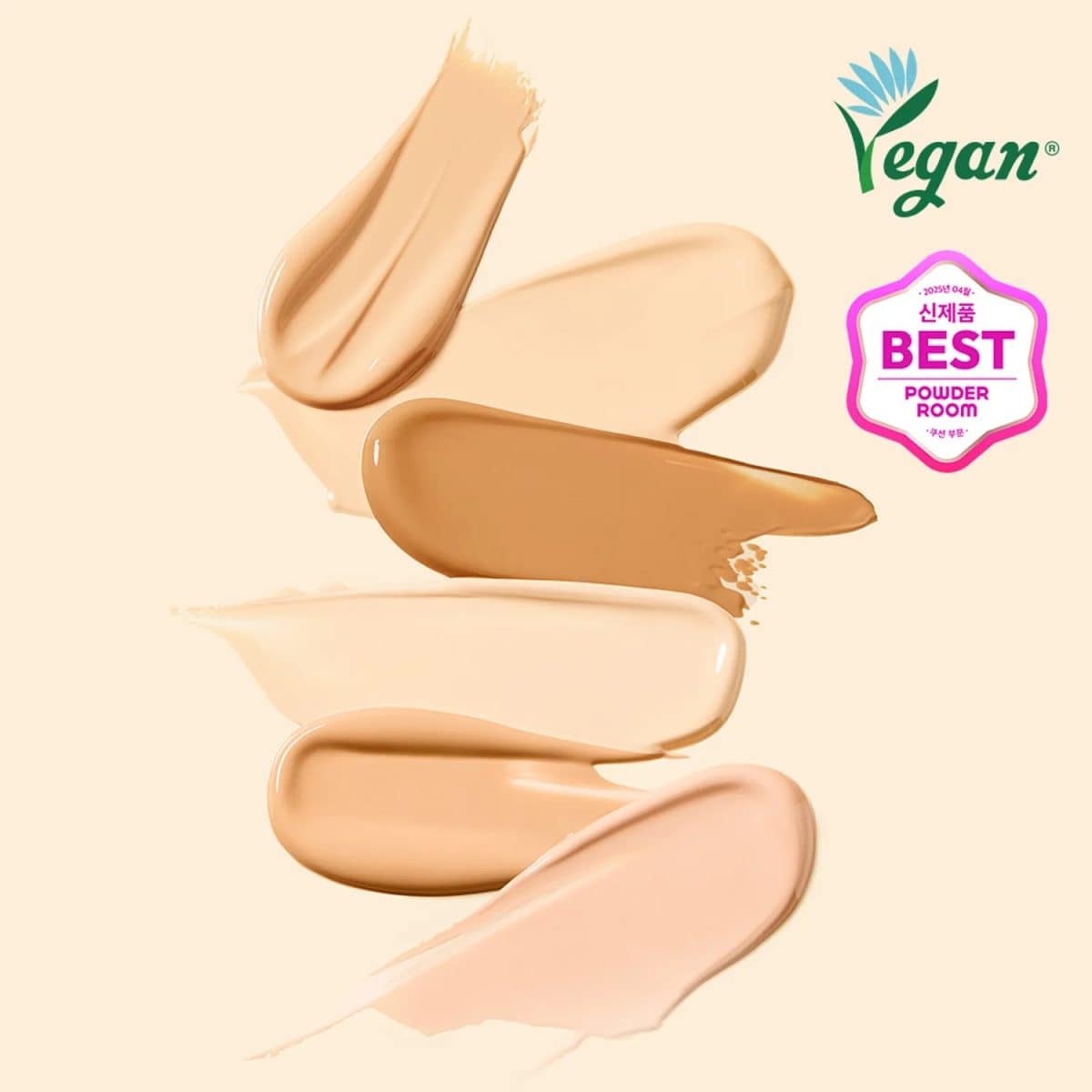 کوشن توکوبو در تناژ رنگ های مختلف TOCOBO Apple Dewy Fit Cushion - Image 6