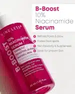 سرم ضد لک نیاسینامید و ترانگزامیک ناینلس 30 میل Nine Less B-Boost 10% Niacinamide Serum - Image 3
