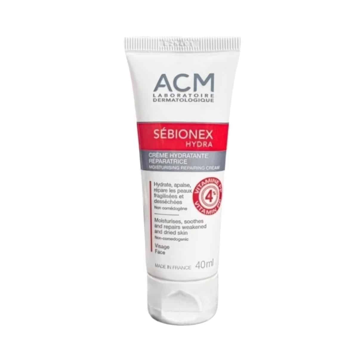 کرم ترمیم کننده سبیونکس هیدرا ای سی ام مناسب پوست خشک و آسیب دیده Acm Sebionex Hydra Repair Cream | 40Ml - Image 1