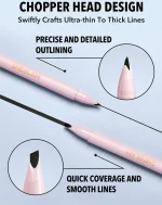 خط چشم مشکی سر تخت شیگلم | Sheglam Think Sharp Eyeliner - Image 3