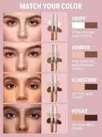 قلم هایلایتر و کانتور مدادی شیگلم مدل Fine Line 2in1 رنگ sheglam _ BUFF - Image 2