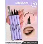 خط چشم مشکی زاویه دار شیگلم Sheglam مدل Pro-Flex Angled - Image 3