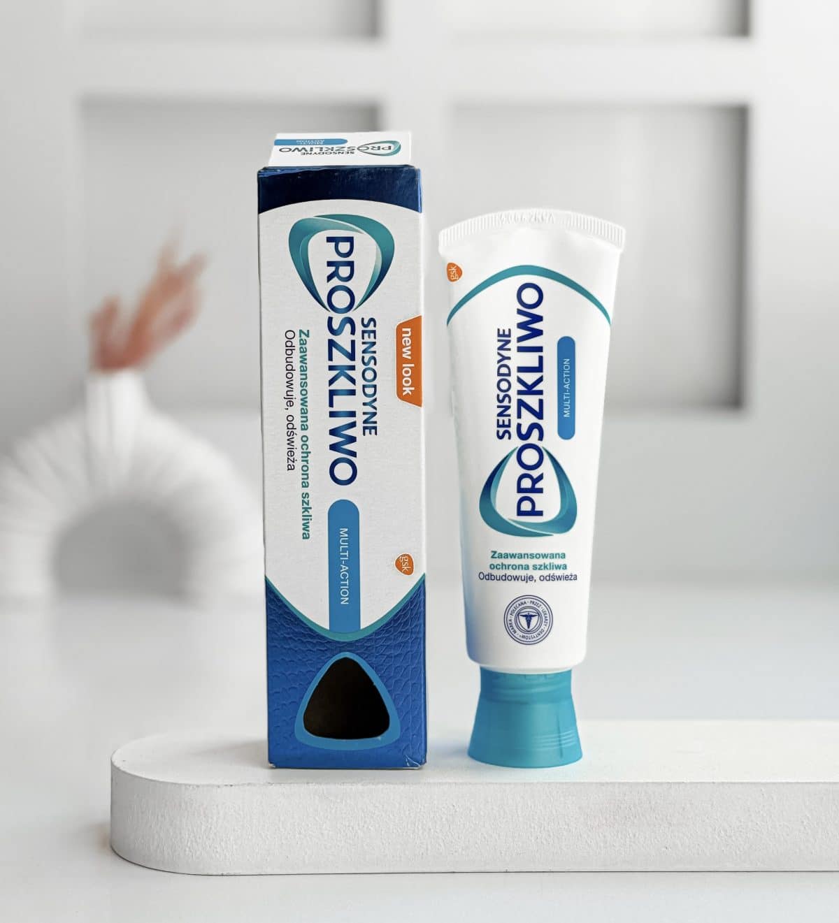 خمیر دندان سنسوداین SENSODYNE سری PROSZKLIWO مناسب دندان های حساس SENSODYNE PROSZKLIWO MULTI ACTION 75 ml - Image 2