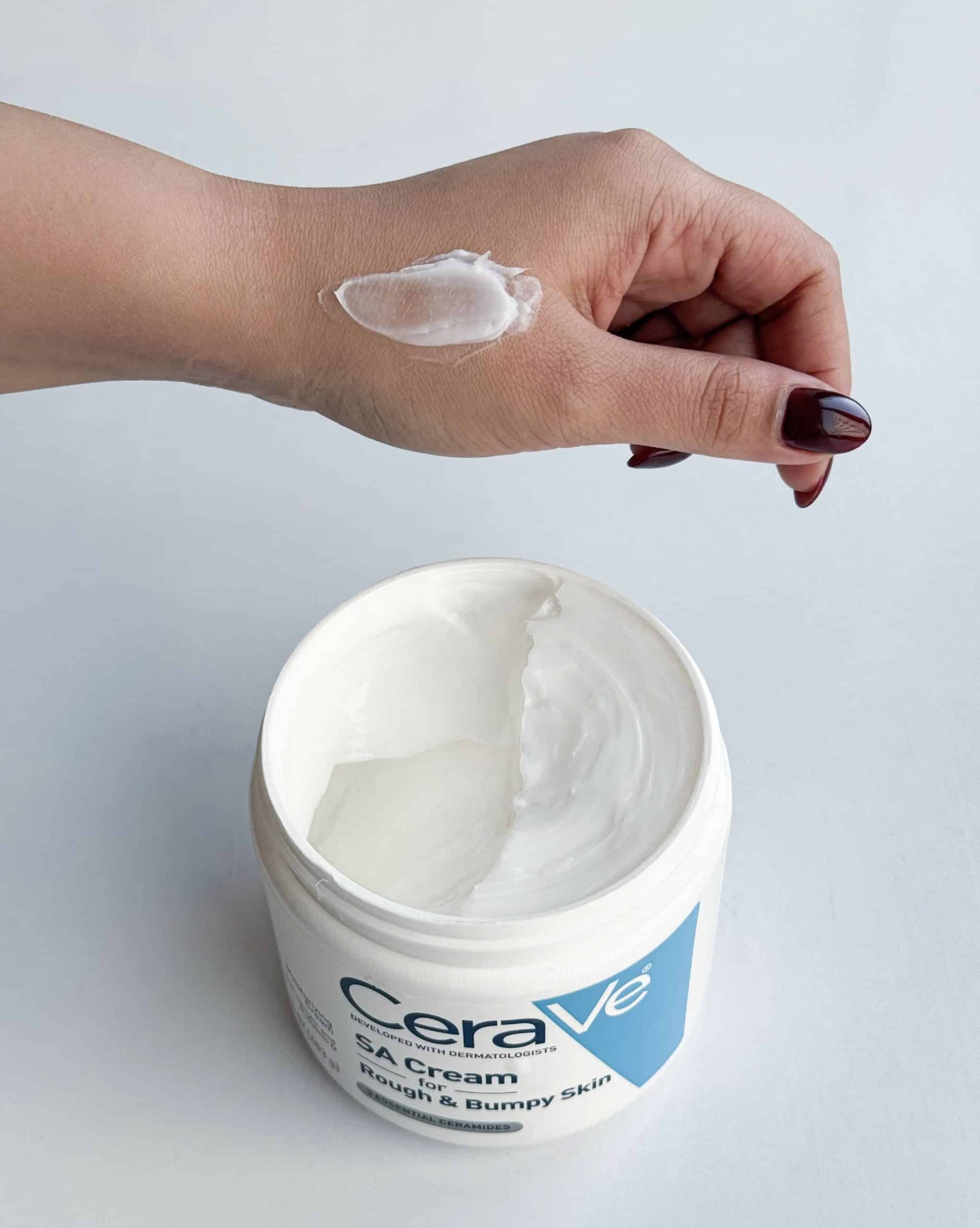 IMG_5130 کرم مرطوب کننده SA اسید سالیسیلیک سراوی 453 گرم CERAVE SA Salicylic acid serum moisturizing cream CERAVE - Image 3