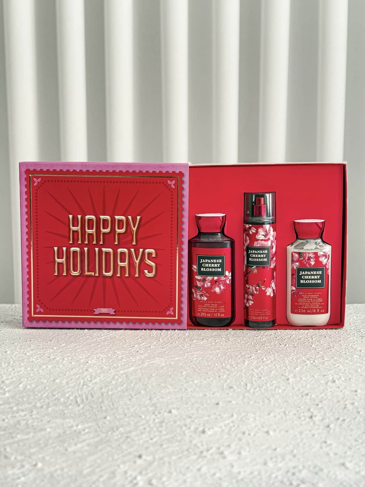 ست هدیه زنانه بادی میست ، بادی واش ، بادی لوشن شکوفه گیلاس ژاپنی بث اند بادی Bath & Body Works - Image 2